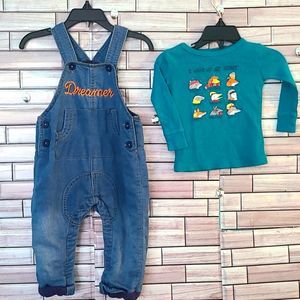 12 months Unisex baby outfit.